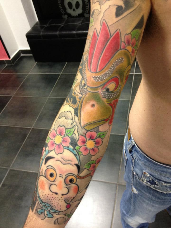 Laci tetoválása a Pinker Tattoo galériából